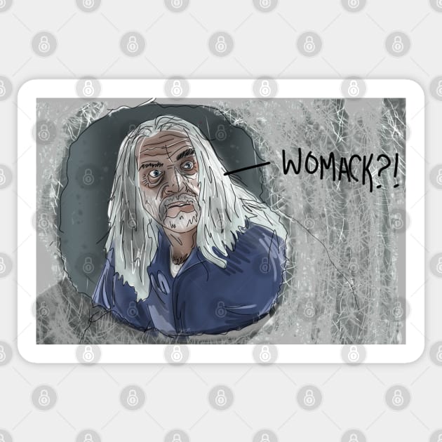 WOMACK?! Sticker by 51Deesigns